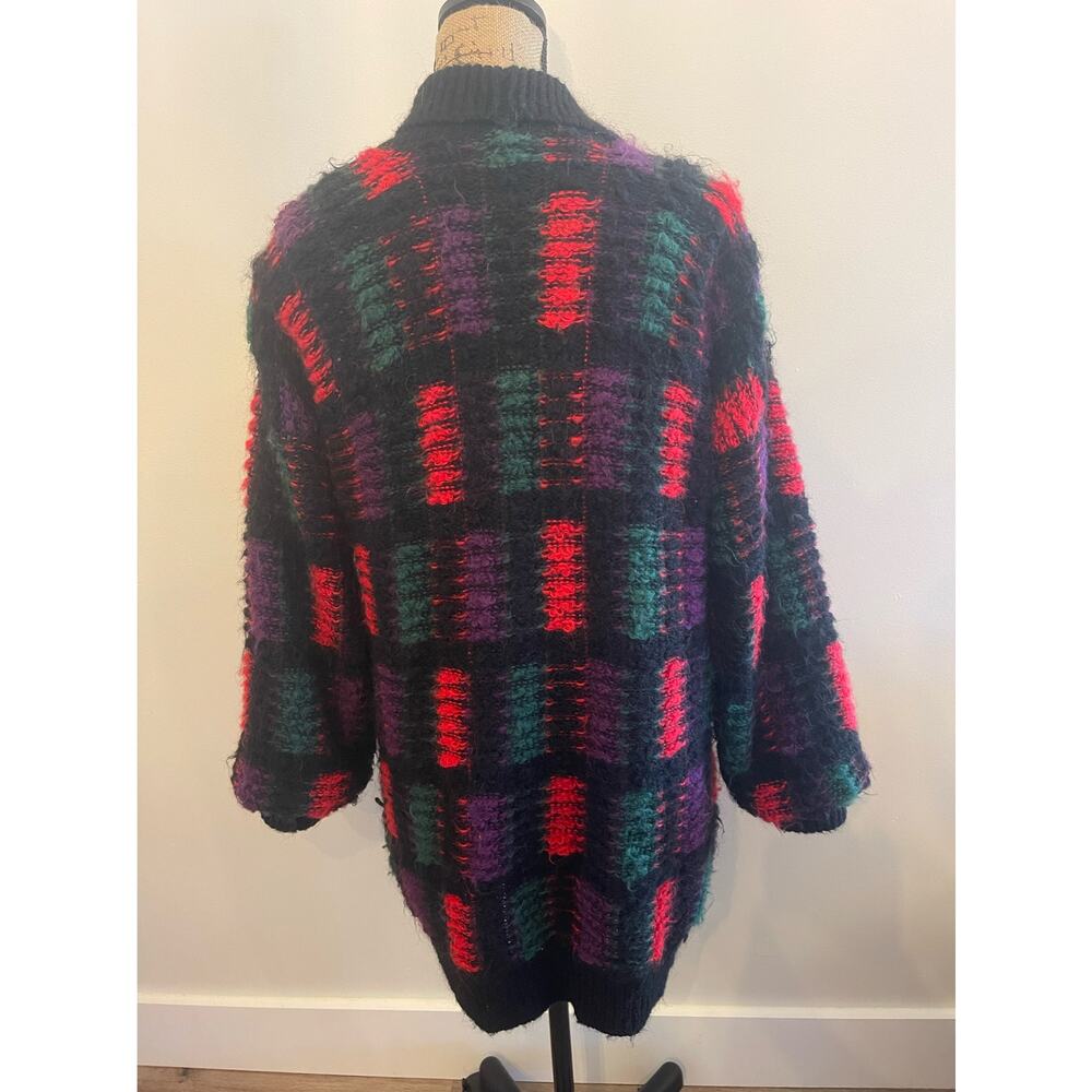 Vintage Carducci Cardigan Multicolor Size Small - Picture 2 of 4